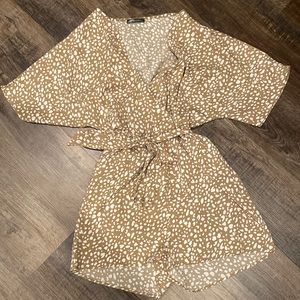 Women’s short sleeve romper